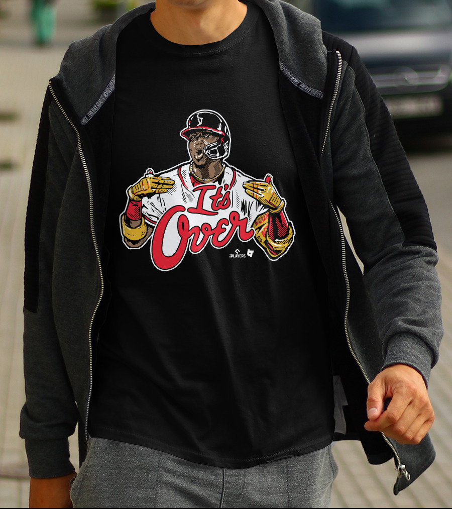 It's Over Baseball Illustration By 7Players And BT Skills T-Shirt