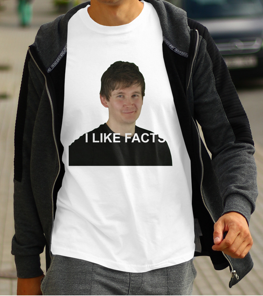I Like Facts Fiend Carl Smallwood T-Shirt