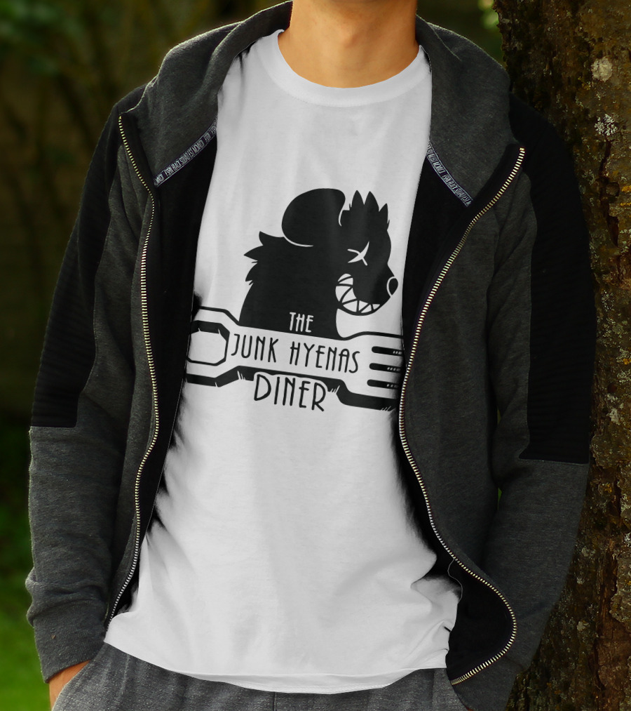 The Junk Hyenas Diner Wrench T-Shirt