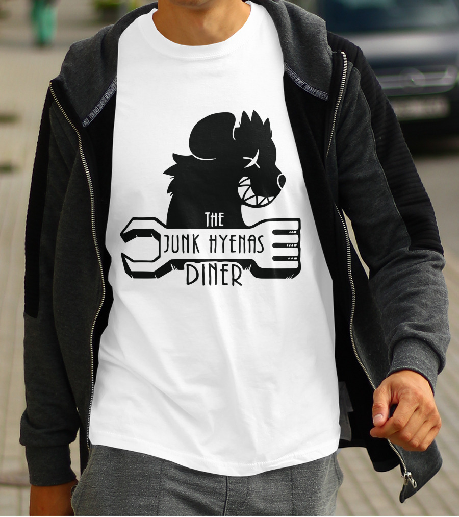 The Junk Hyenas Diner Wrench T-Shirt