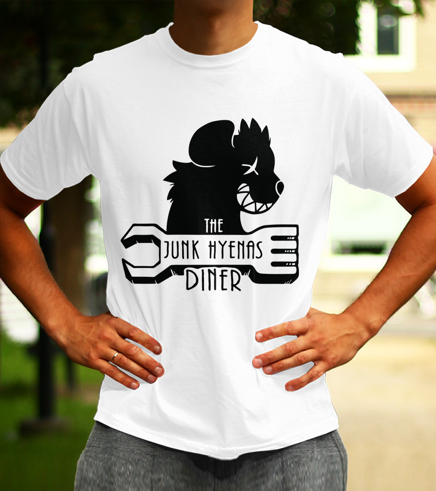 The Junk Hyenas Diner Wrench T-Shirt