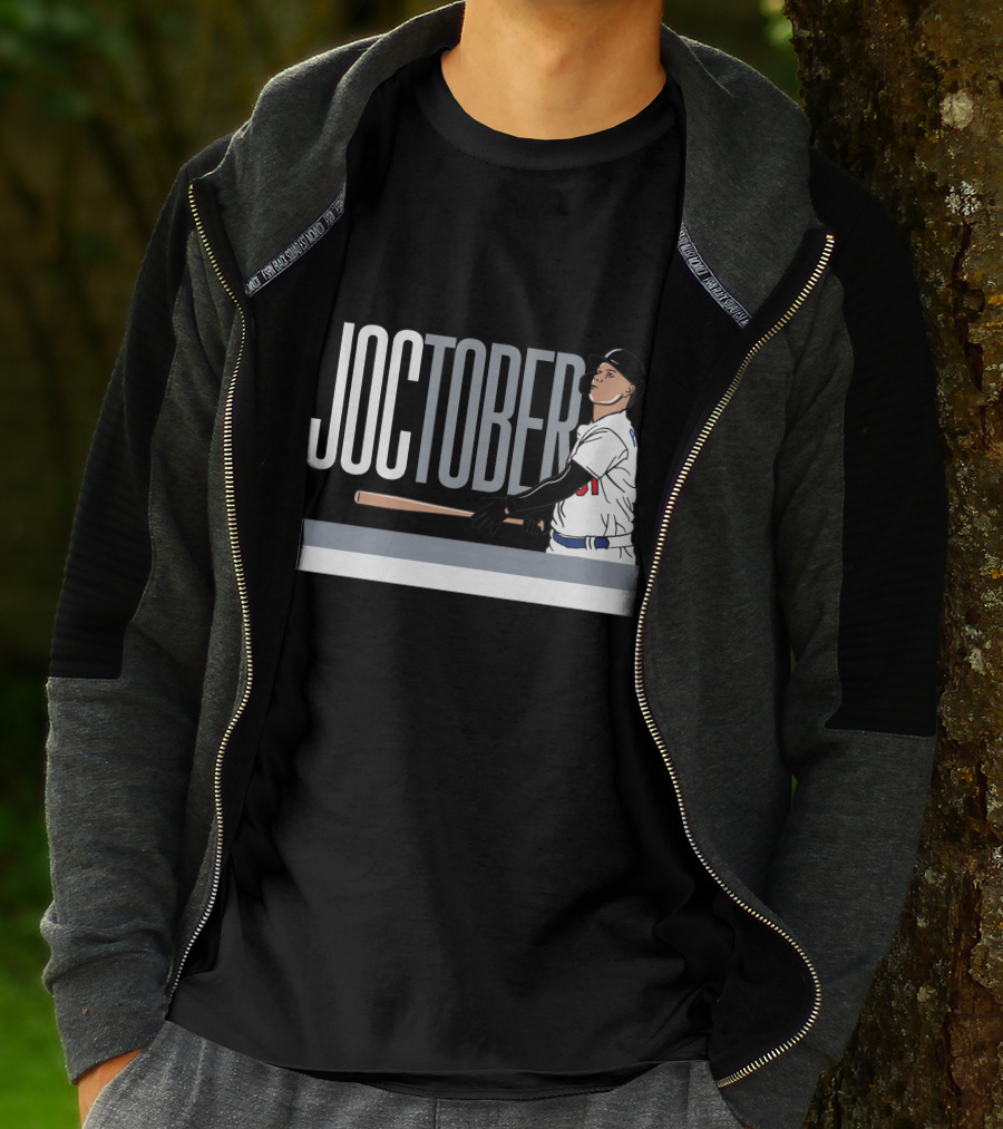 Joctober Baseball Player Batting Iconic Moment T-Shirt