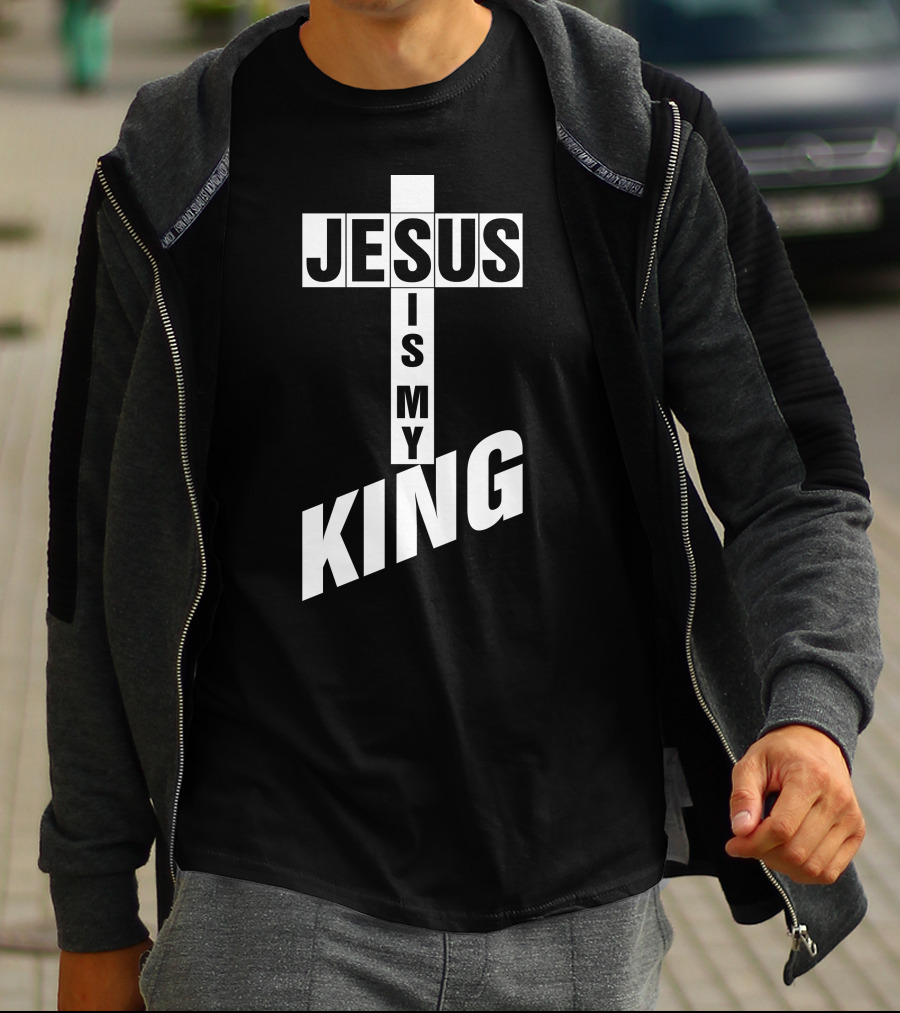 Jesus Is My King Cross T-Shirt