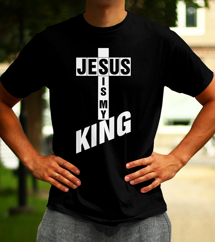 Jesus Is My King Cross T-Shirt