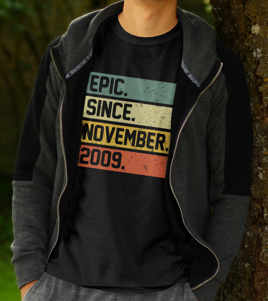 Epic Since November 2009 Retro T-Shirt