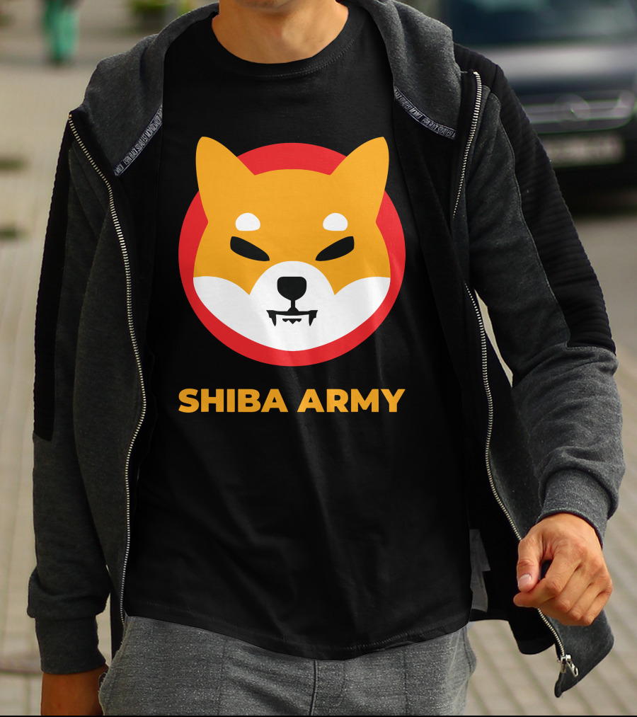 Shiba Army Dog T-Shirt