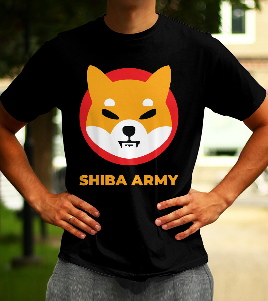 Shiba Army Dog T-Shirt