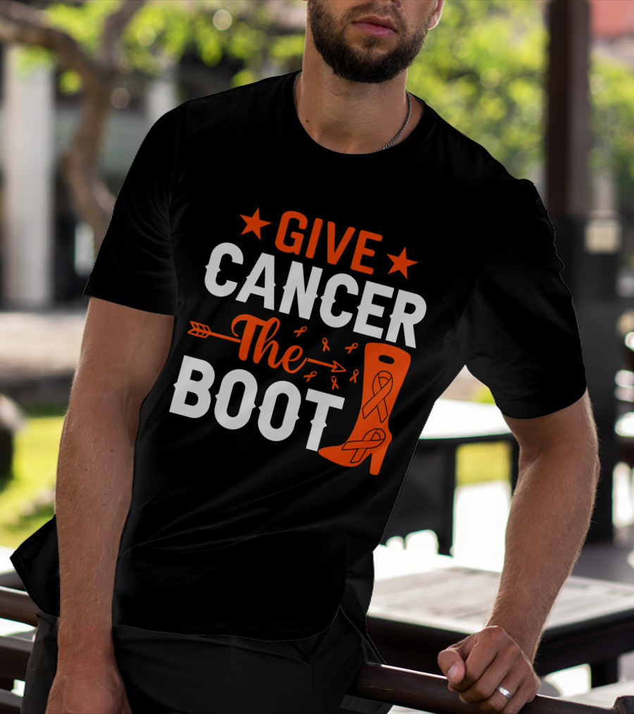 Give Cancer The Boot T-Shirt