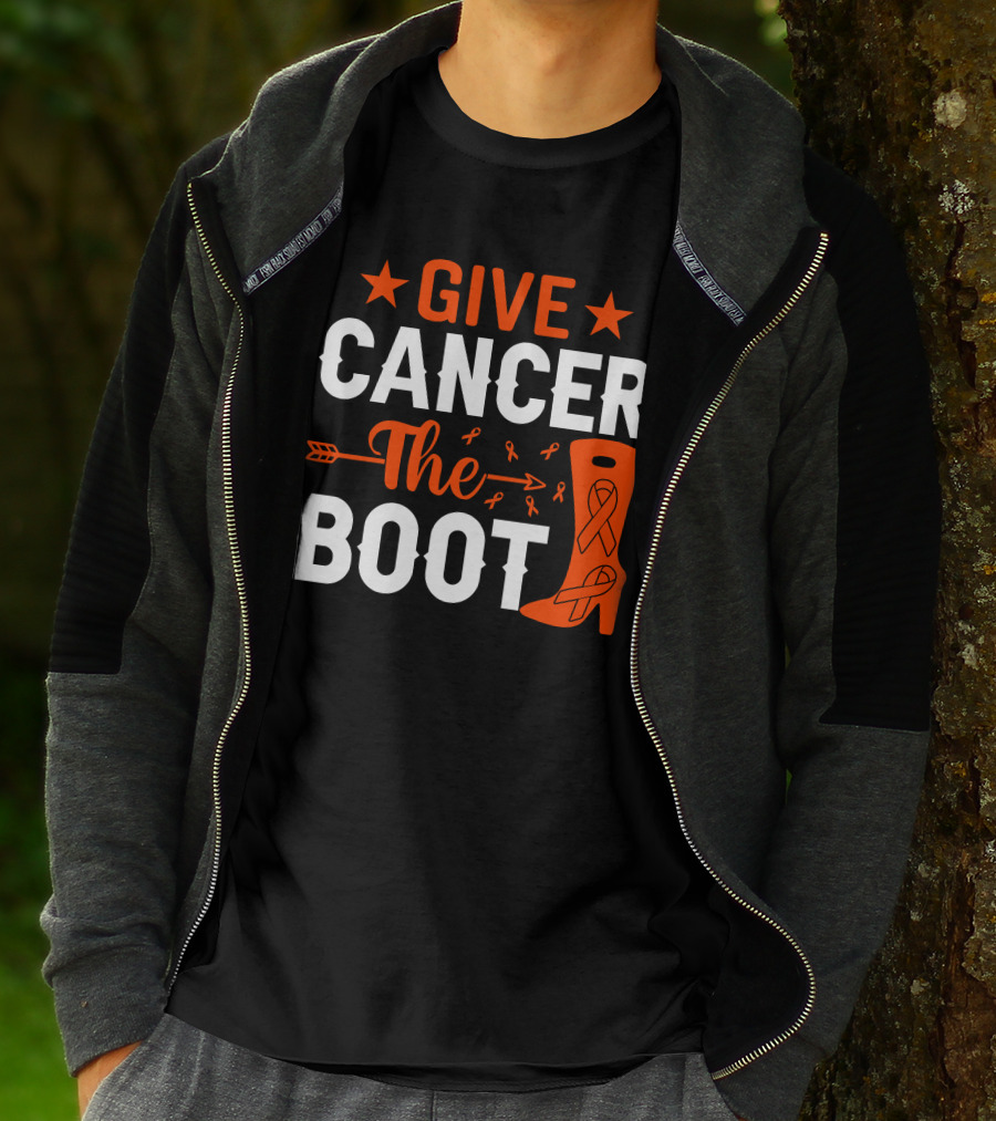 Give Cancer The Boot T-Shirt