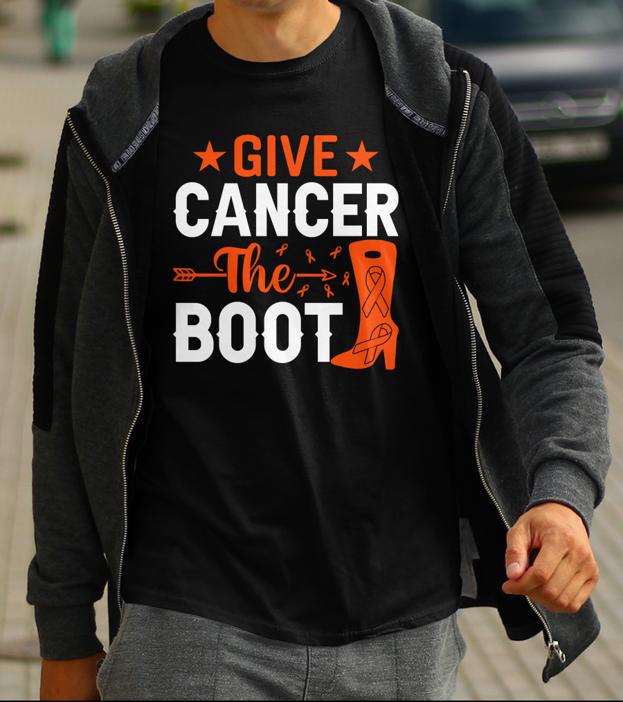 Give Cancer The Boot T-Shirt