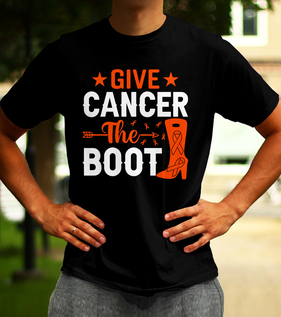 Give Cancer The Boot T-Shirt