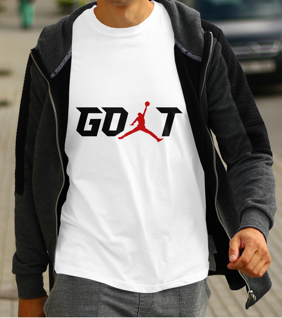 GOAT Michael Jordan Jumpman T-Shirt