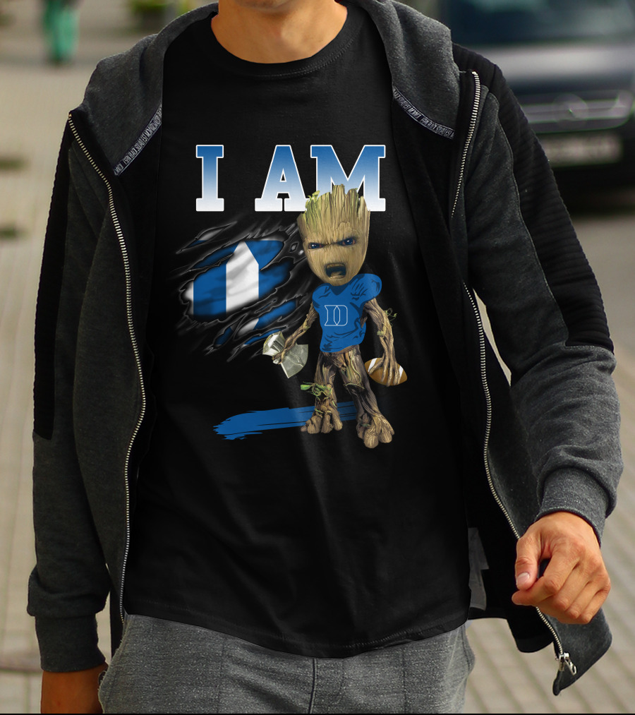 I Am Gr Dbd Groot Football T-Shirt