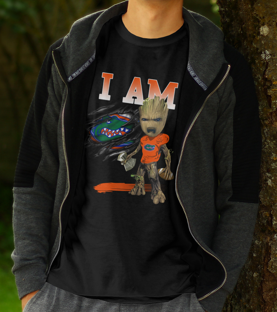 I Am Groot Florida Gators Football T-Shirt