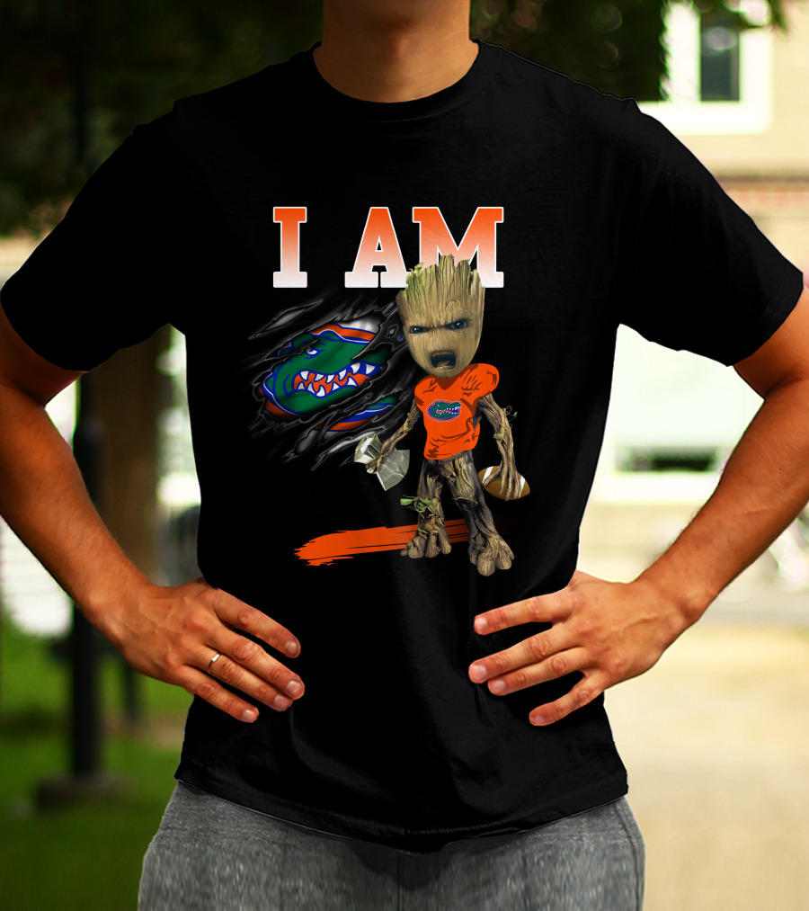 I Am Groot Florida Gators Football T-Shirt