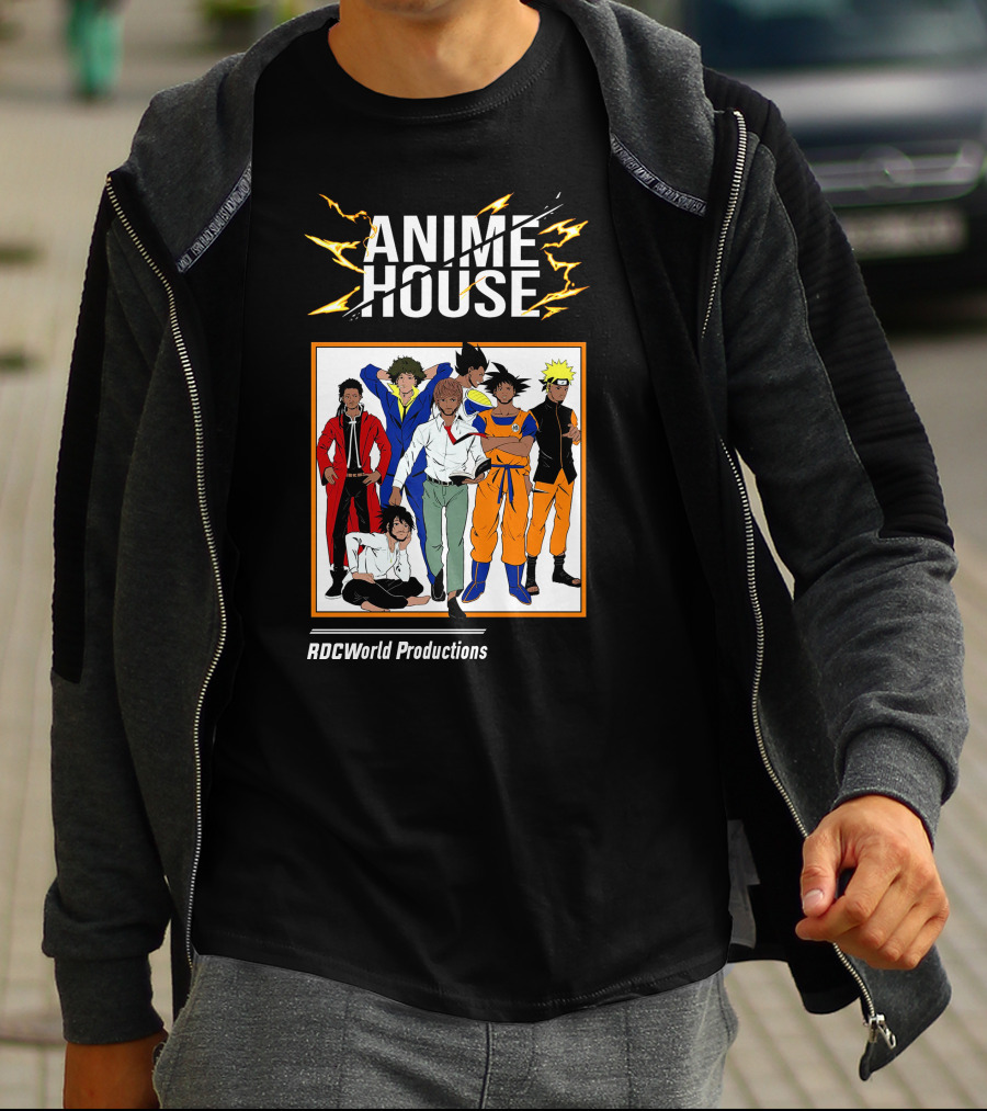 Anime House RDCWorld Productions Manga Characters T-Shirt