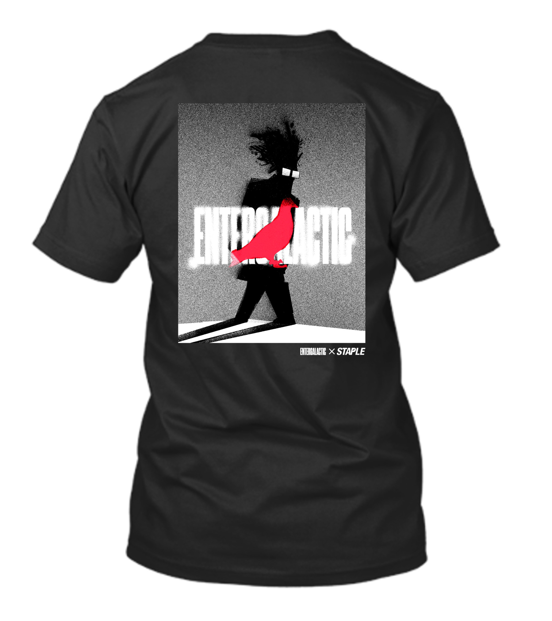 Entergalactic Staple Rager Coach Collaboration With Pigeon T-Shirt