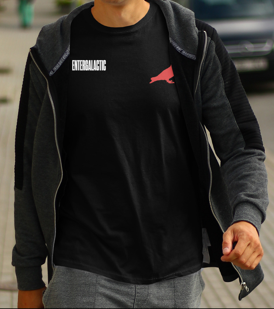 Entergalactic Staple Rager Coach Collaboration With Pigeon T-Shirt