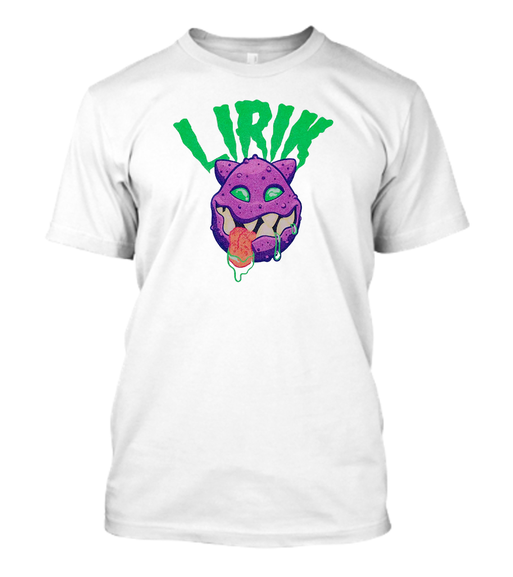 LIRIK JAWS LS Monster Head T-Shirt