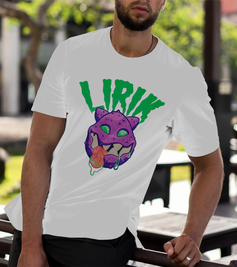 LIRIK JAWS LS Monster Head T-Shirt