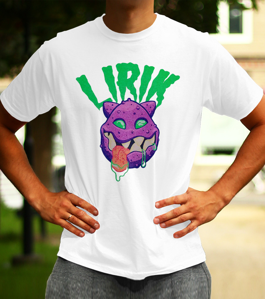 LIRIK JAWS LS Monster Head T-Shirt