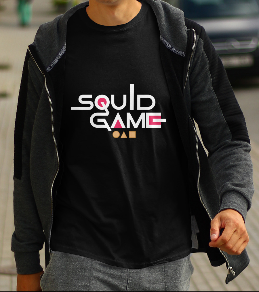 Squid Game Logo Design Featuring Iconic Symbols By Wend T-Shirt