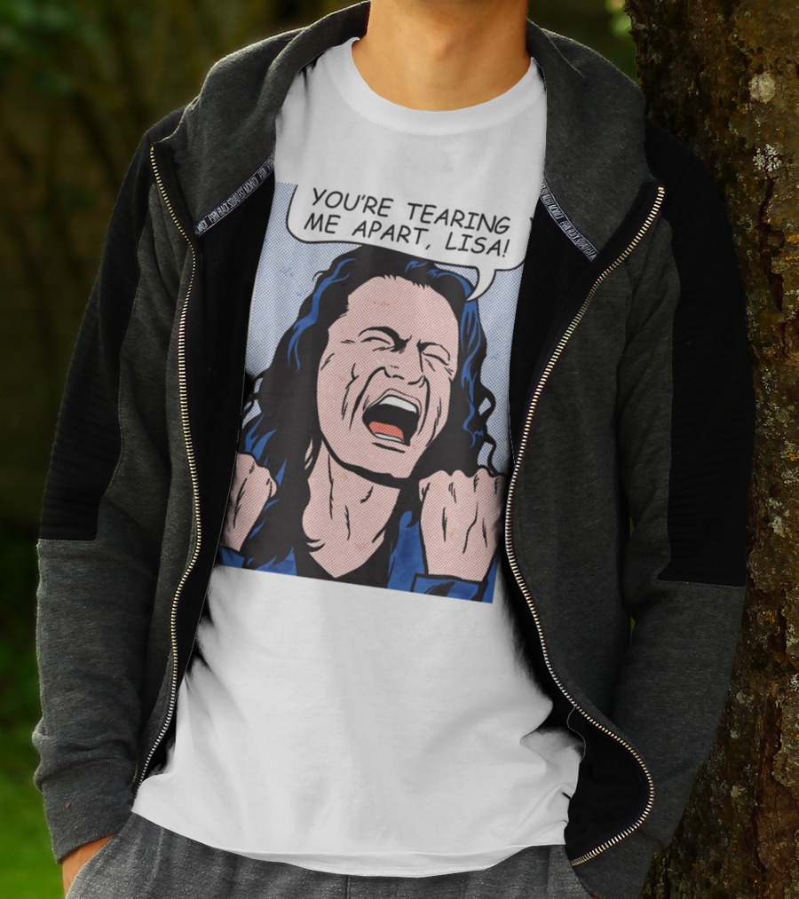 You're Tearing Me Apart Lisa The Room Pop Art Comic T-Shirt