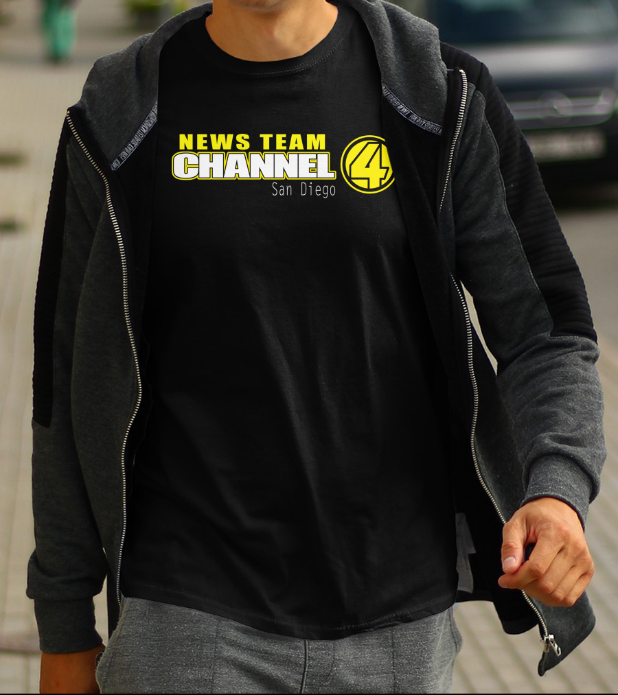 News Team Channel 4 San Diego T-Shirt