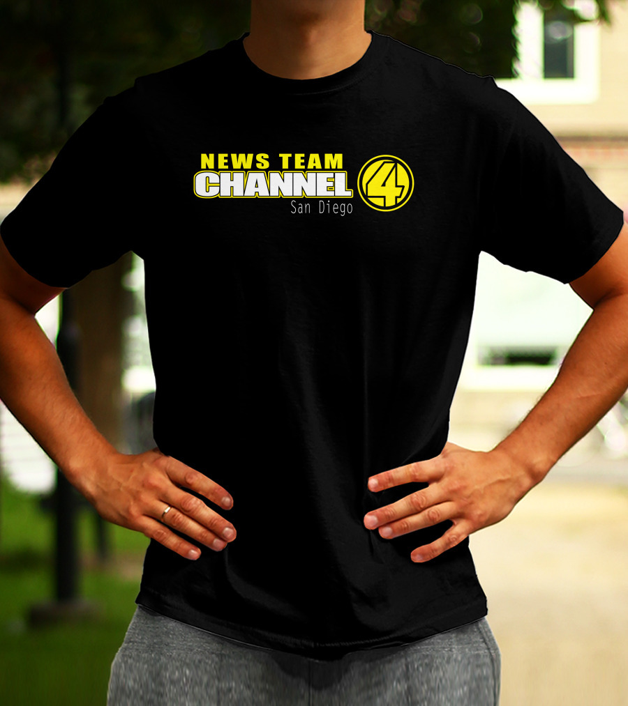 News Team Channel 4 San Diego T-Shirt