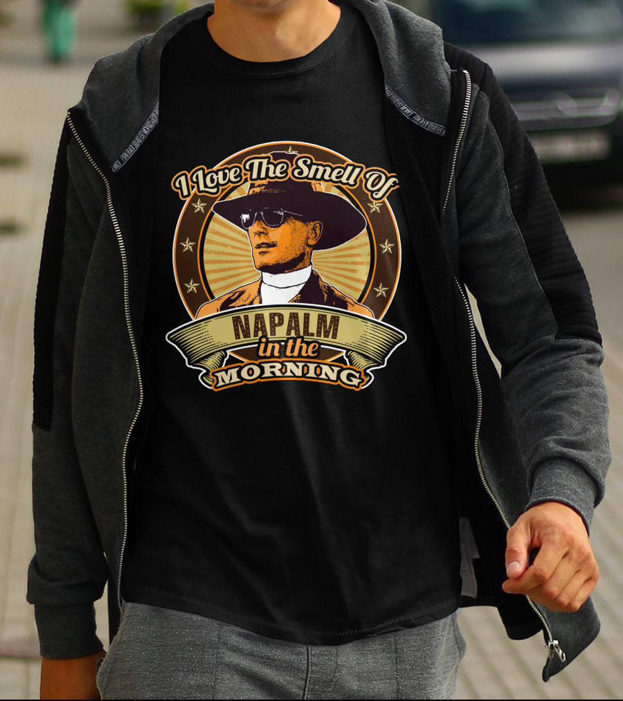 I Love The Smell Of Napalm In The Morning Apocalypse Now Vintage Military Aesthetic T-Shirt