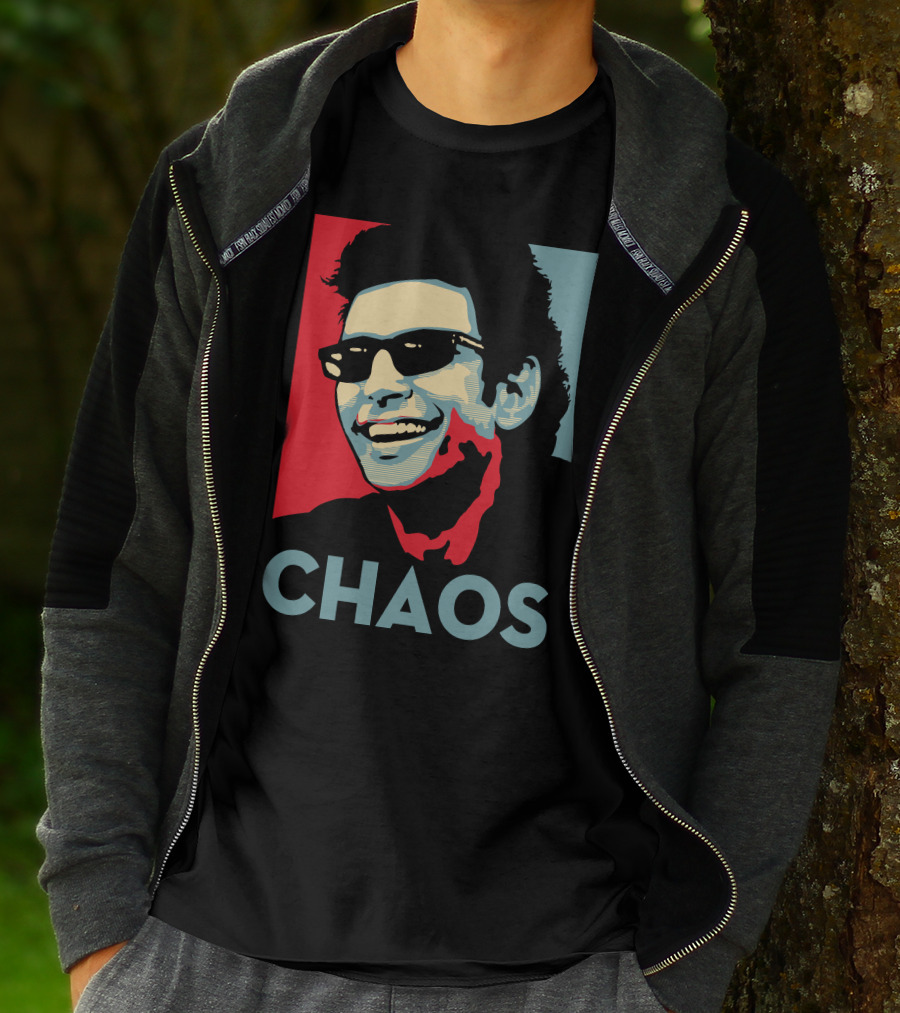 Ian Malcolm Chaos Pop T-Shirt