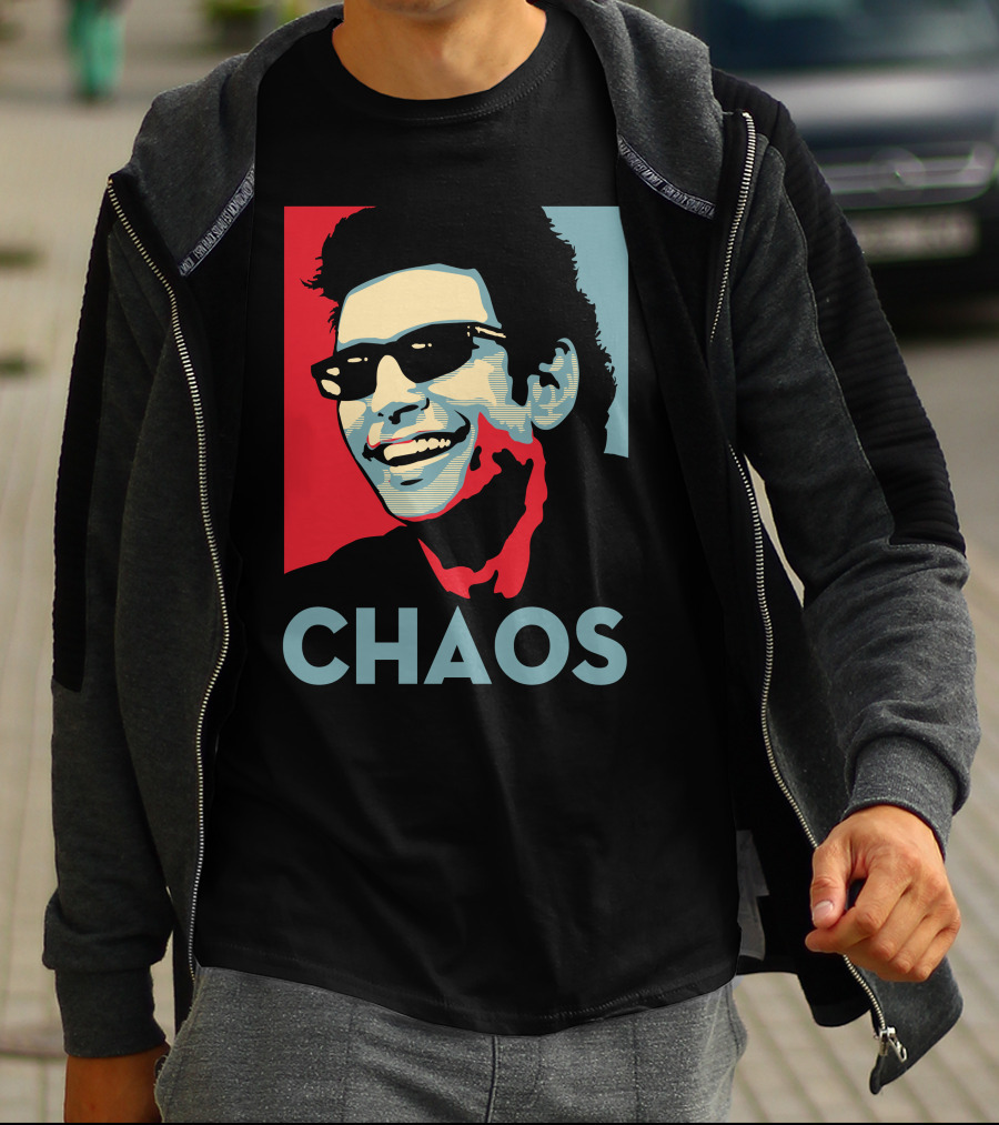 Ian Malcolm Chaos Pop T-Shirt