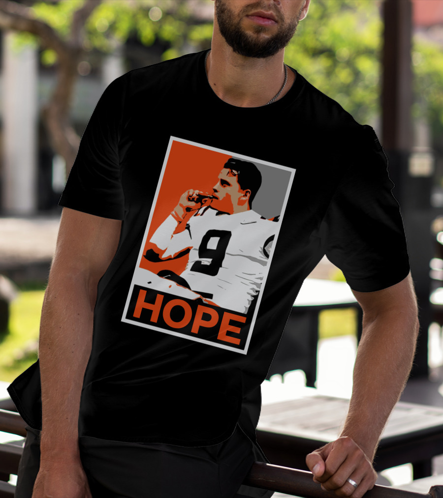 Joe Burrow Cigar Champ Hope T-Shirt
