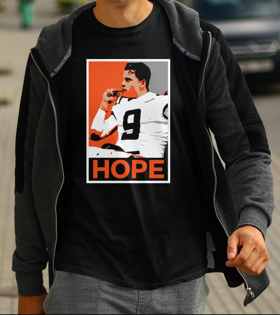 Joe Burrow Cigar Champ Hope T-Shirt