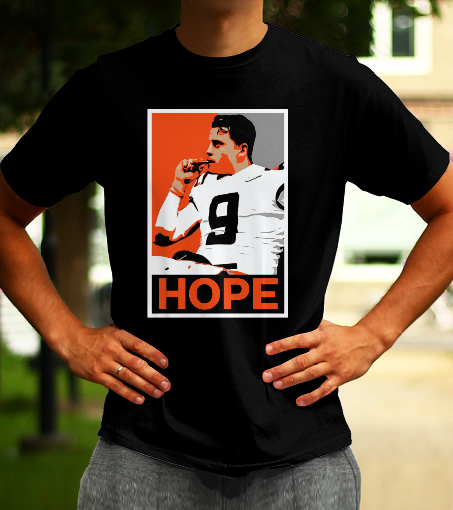 Joe Burrow Cigar Champ Hope T-Shirt
