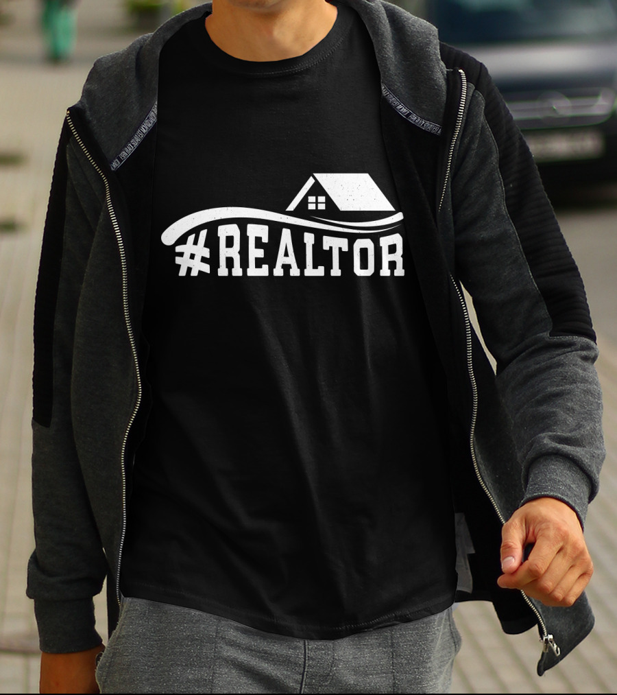 Realtor Housing Real Estate Agent Emblem T-Shirt