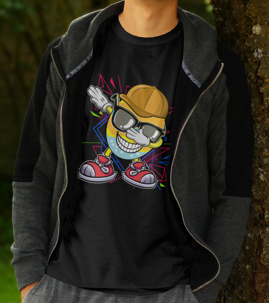 Dabbing Cool Easter Egg With Sunglasses And Cap T-Shirt