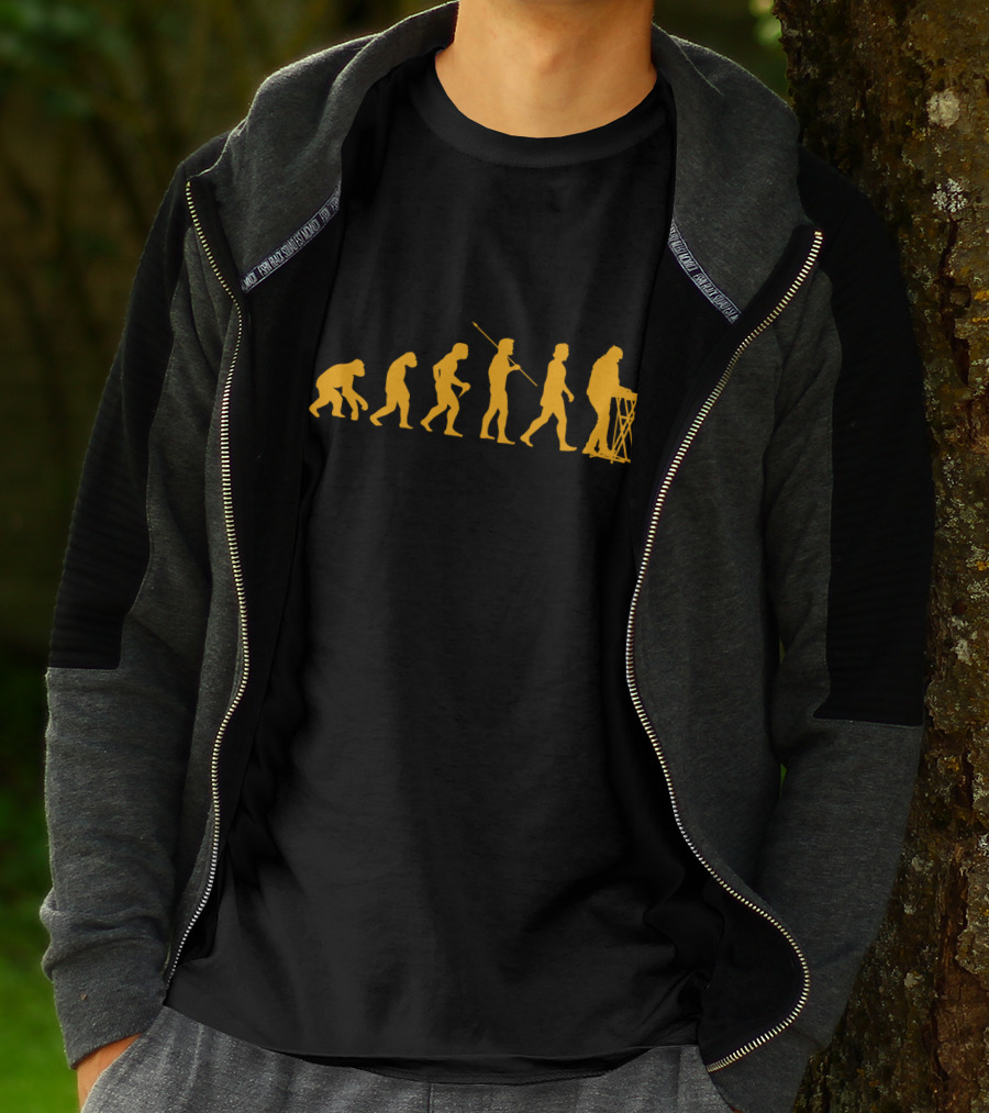 Evolution Organ Humanity's Musical Journey T-Shirt