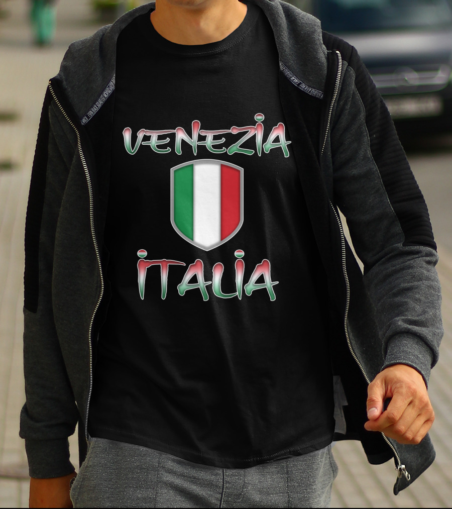 Venezia Italia Italian Flag Emblem T-Shirt