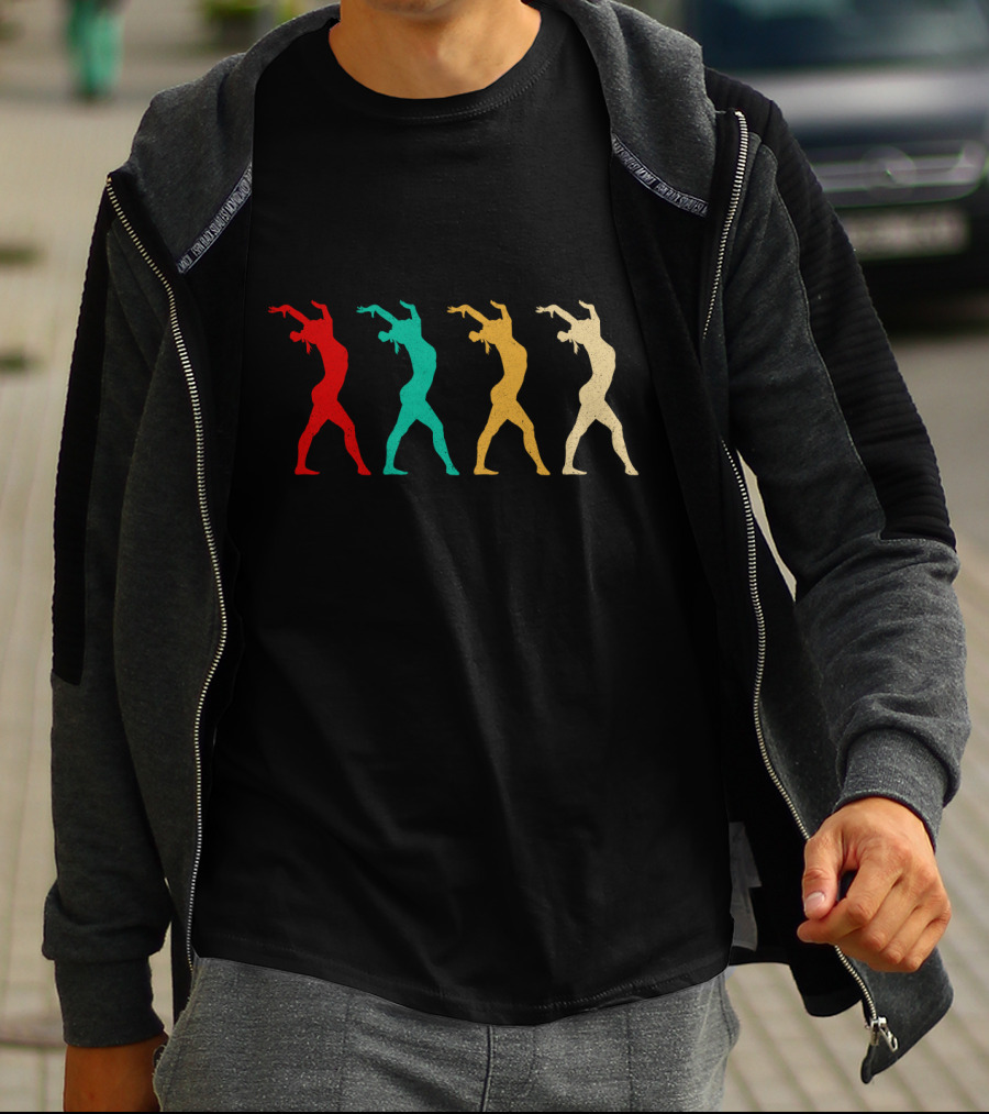 Vintage Gymnastics Colorful T-Shirt