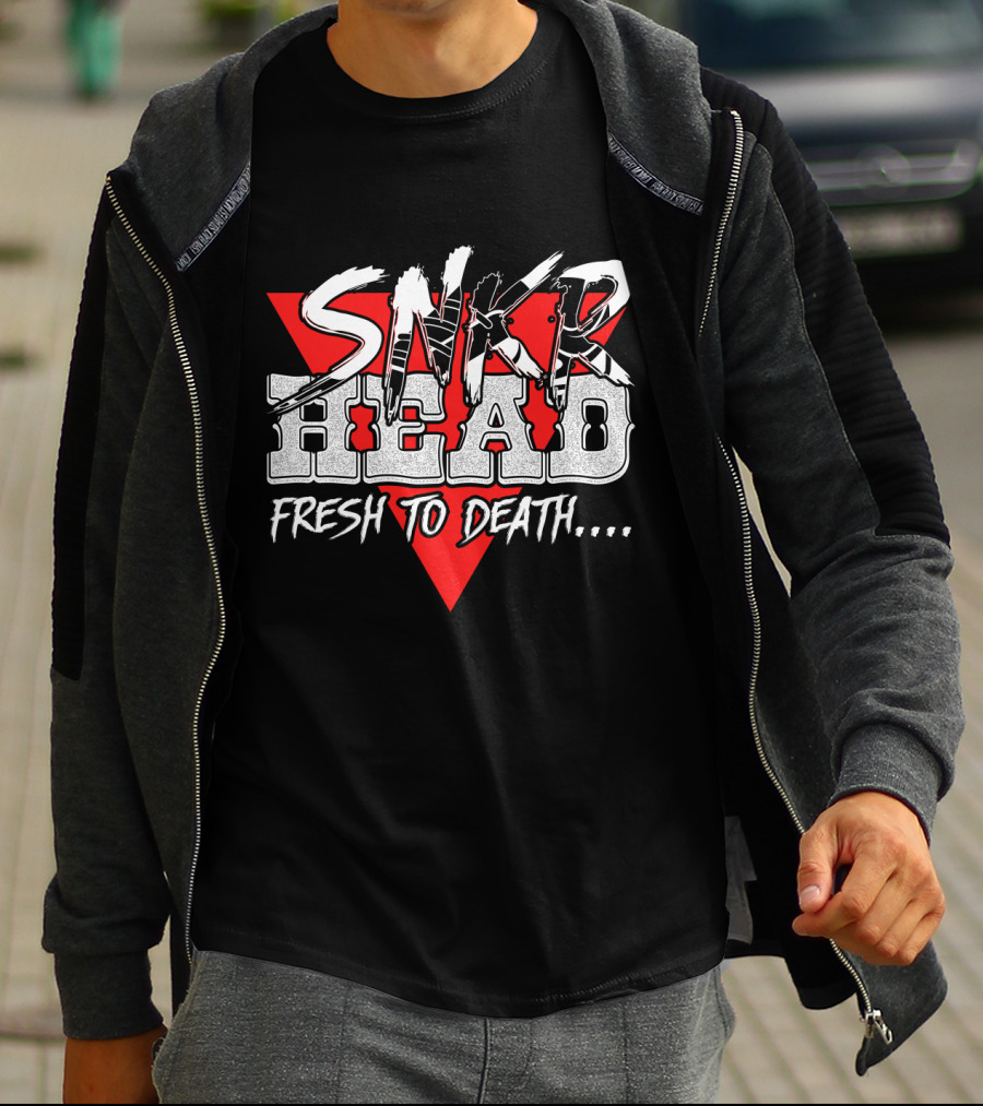SNKR Head Fresh To Death T-Shirt