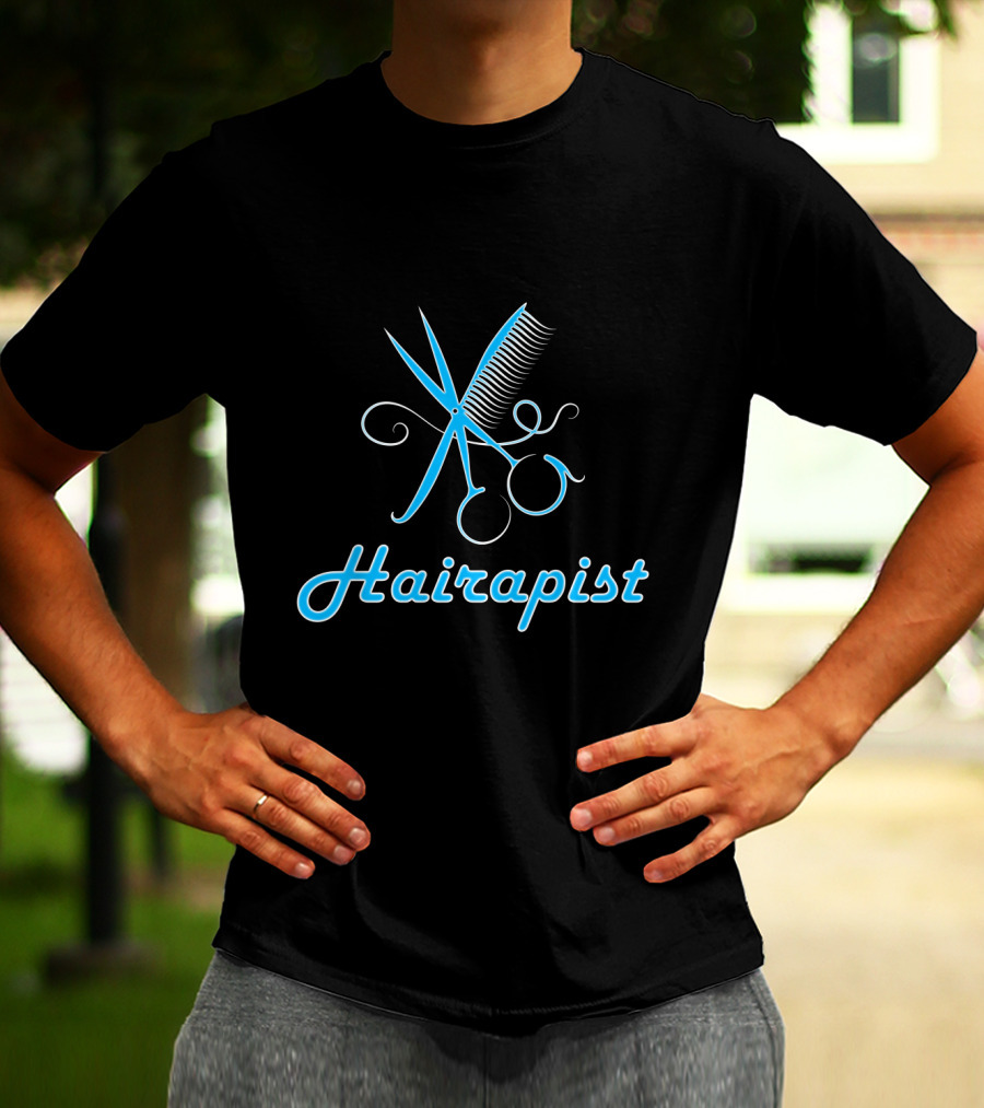 Hairapist Scissors Comb T-Shirt