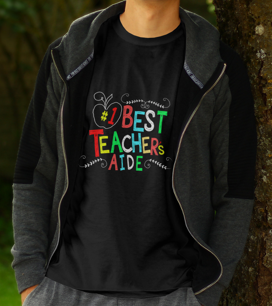 1 Best Teacher's Aide T-Shirt