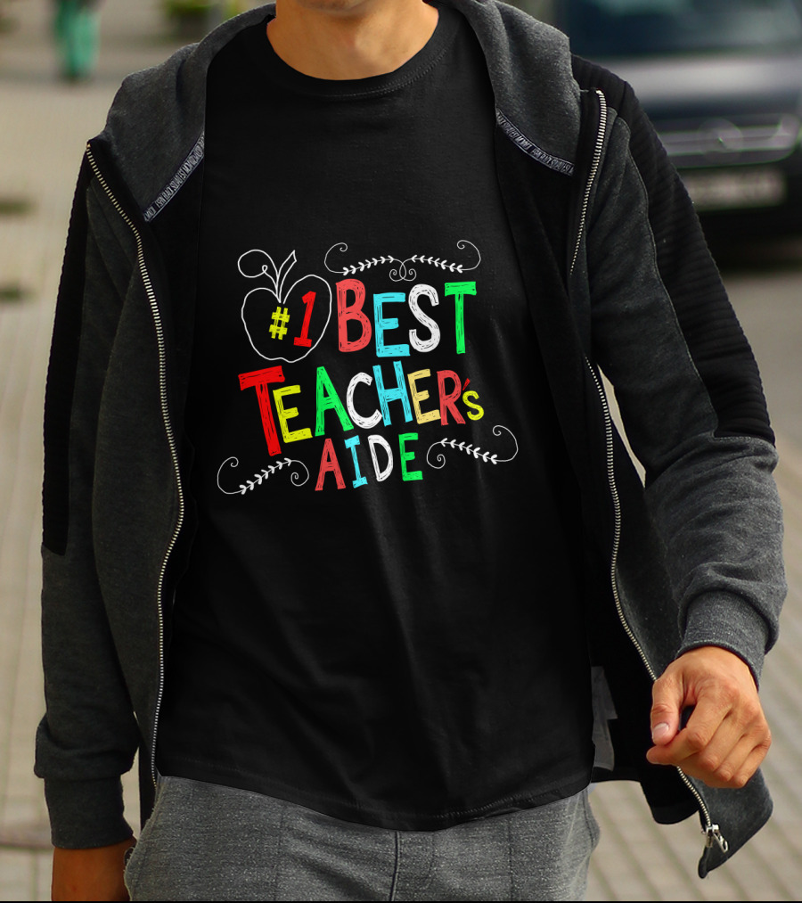 1 Best Teacher's Aide T-Shirt