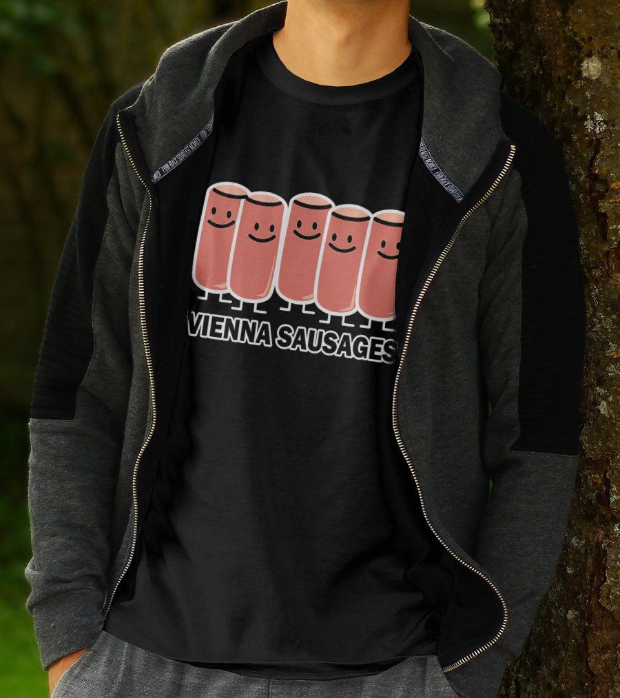 Vienna Sausages Happy Friends Smiling Quartet T-Shirt