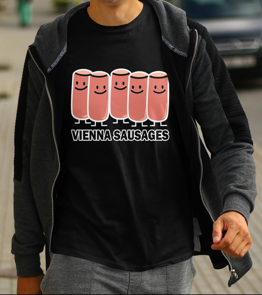Vienna Sausages Happy Friends Smiling Quartet T-Shirt