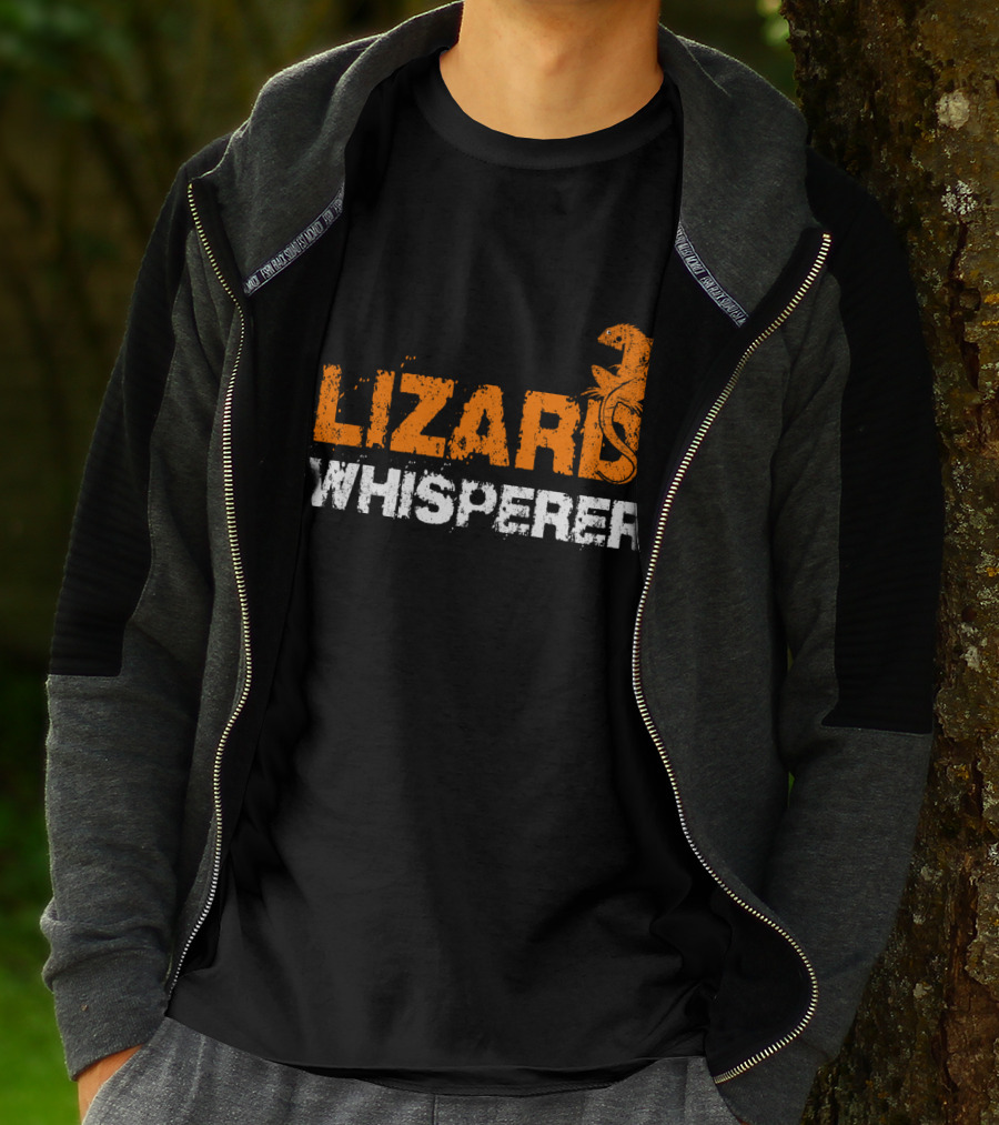 Lizard Whisperer Reptile Enthusiast T-Shirt
