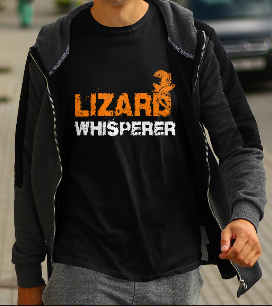 Lizard Whisperer Reptile Enthusiast T-Shirt