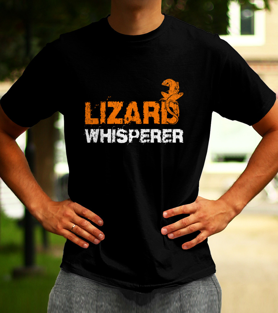 Lizard Whisperer Reptile Enthusiast T-Shirt