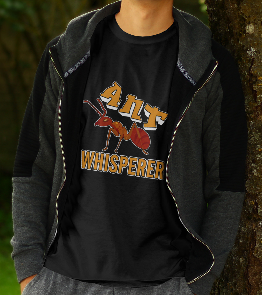 Ant Whisperer Red Ant Cartoon T-Shirt